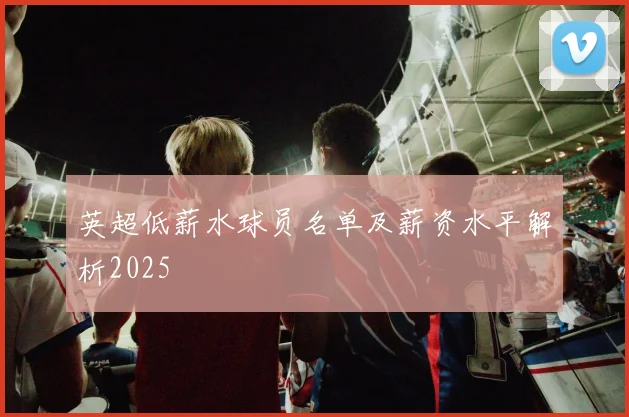 英超低薪水球员名单及薪资水平解析2025
